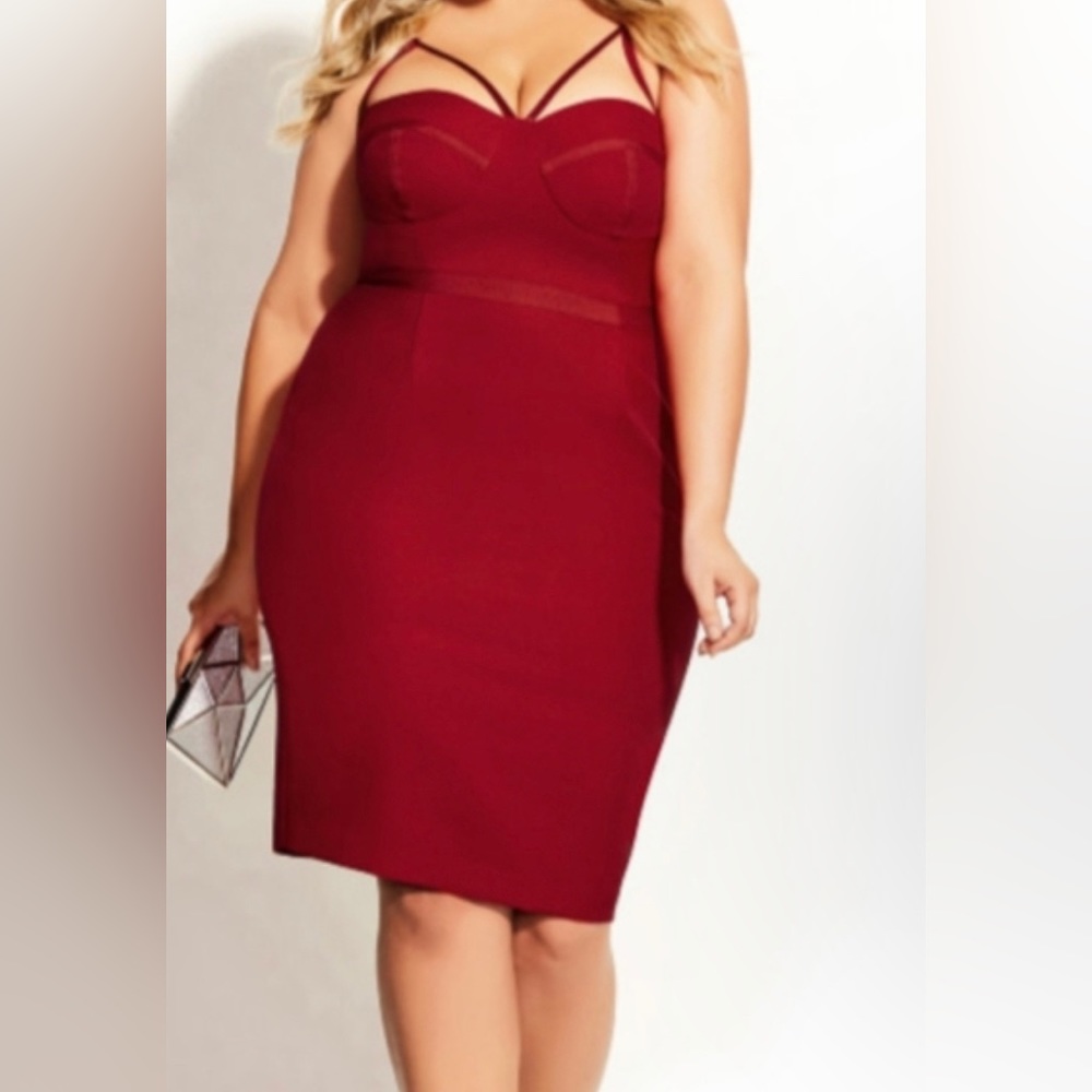 Red Dress ✨✨✨NWT Plus Size Red Dress , 18